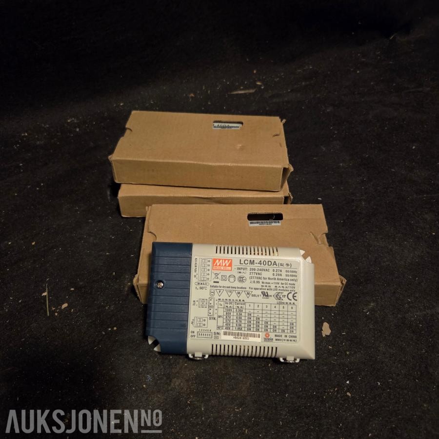 Elektromateriell (kraft, belysning, automasjon, nettverk, VVS-styring, installasjon)